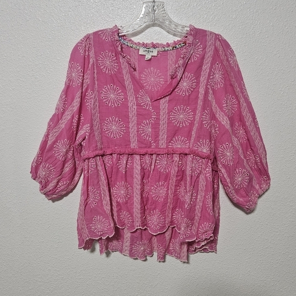 Umgee embroidered babydoll style size medium boho style - Picture 1 of 13